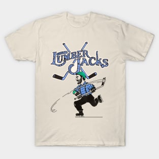 Defunct Cleveland Lumberjacks Hockey Team T-Shirt